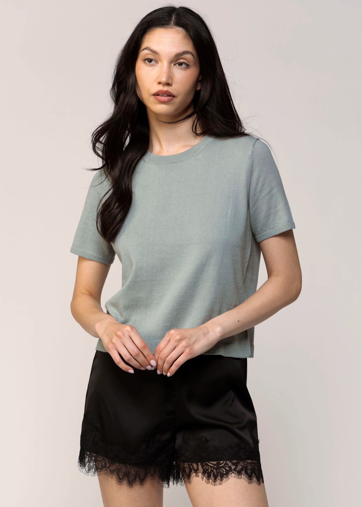 swatch_Agave stitches and stripes palmer knit tee