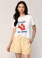 swatch_Yellow drawstring shorts