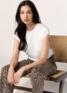 swatch_White cap sleeve sweater