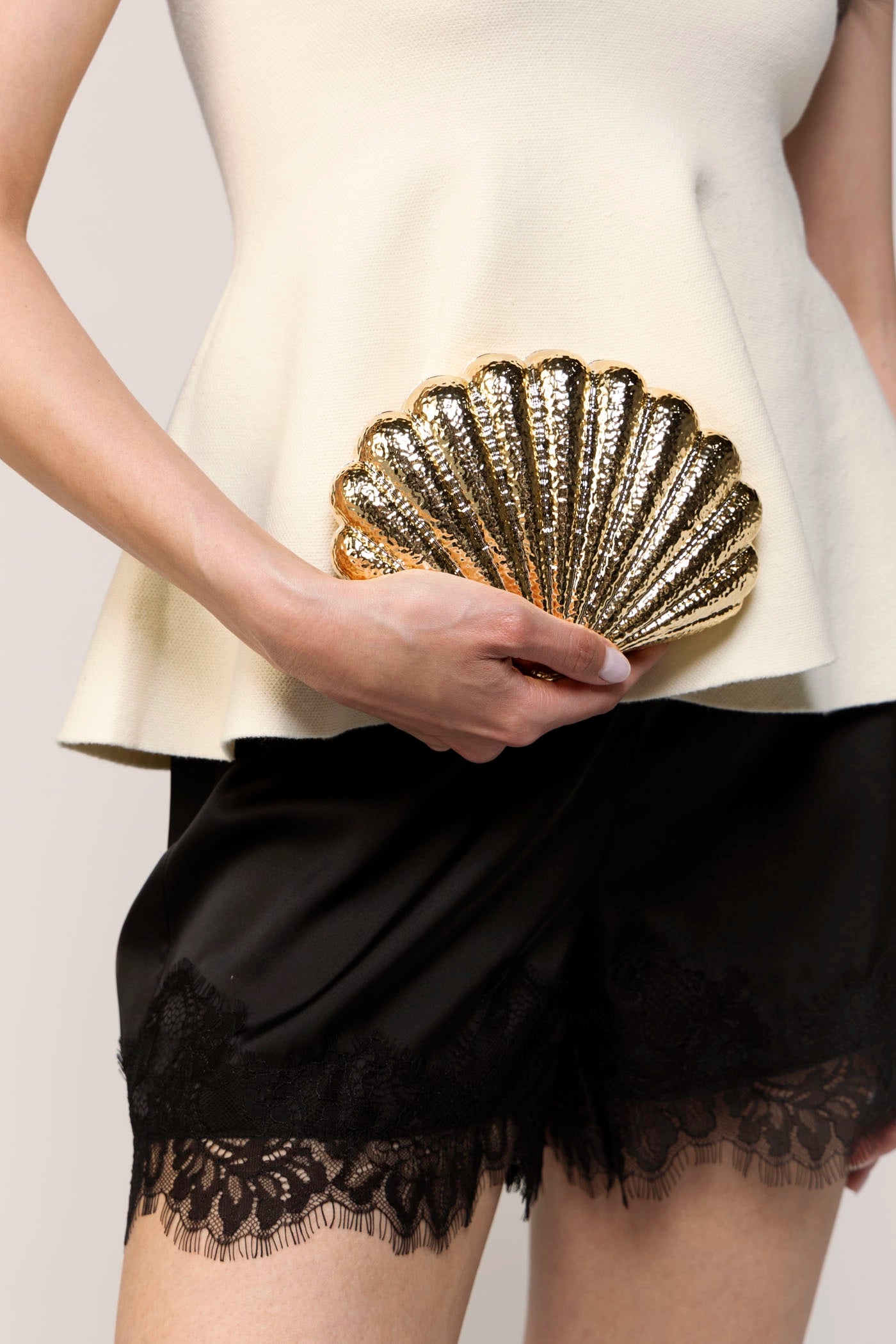 swatch_Gold cameron shell evening clutch