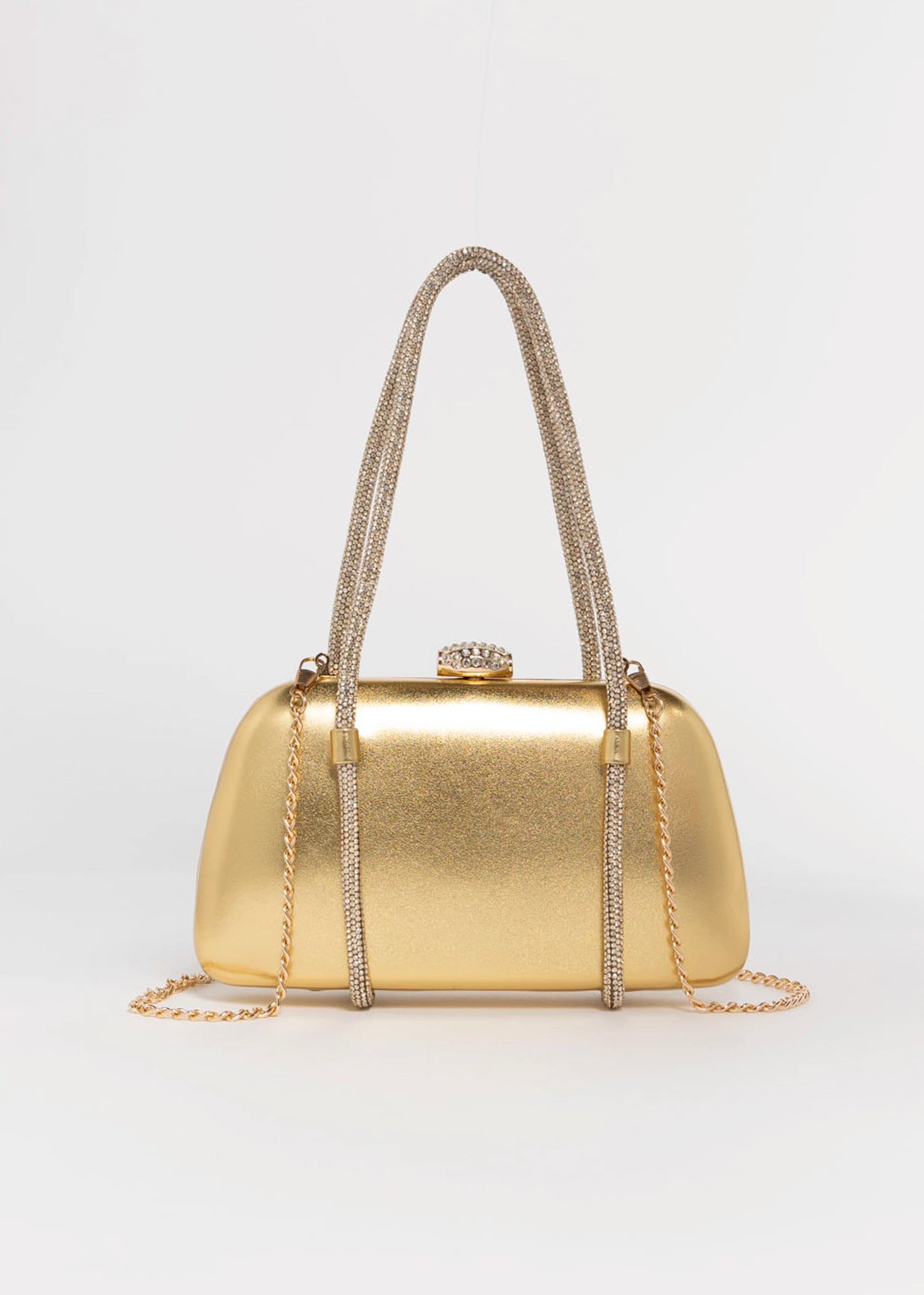 swatch_Platino camara crystal handle evening bag