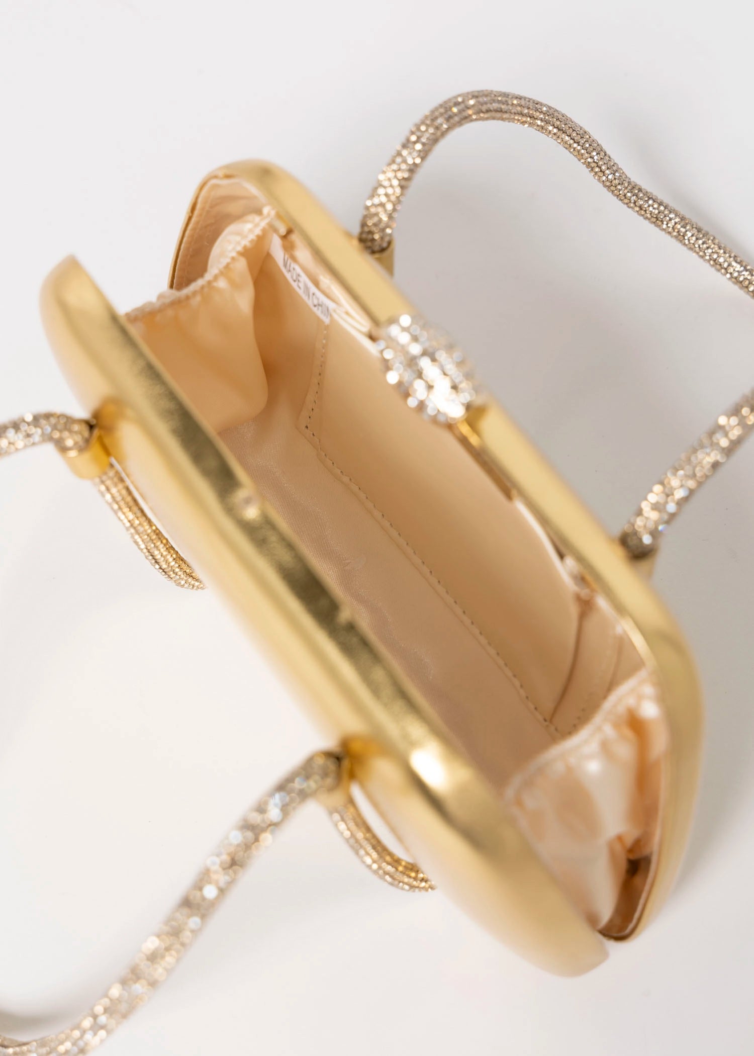 swatch_Platino camara crystal handle evening bag