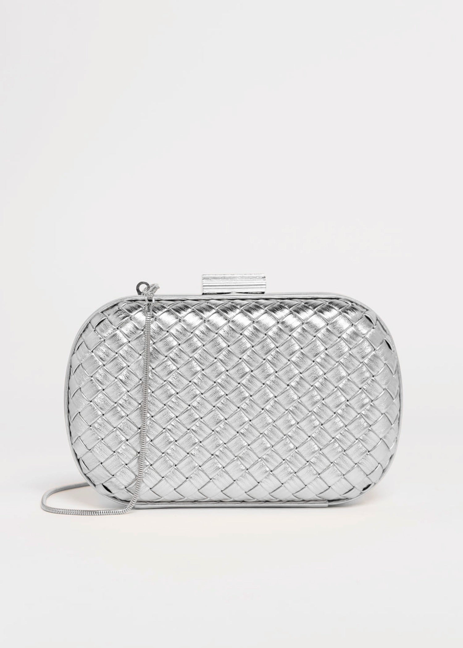 swatch_Silver urban expressions roslyn woven evening clutch