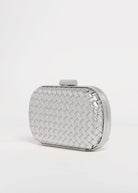 swatch_Silver urban expressions roslyn woven evening clutch
