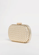 swatch_Gold urban expressions roslyn woven evening clutch