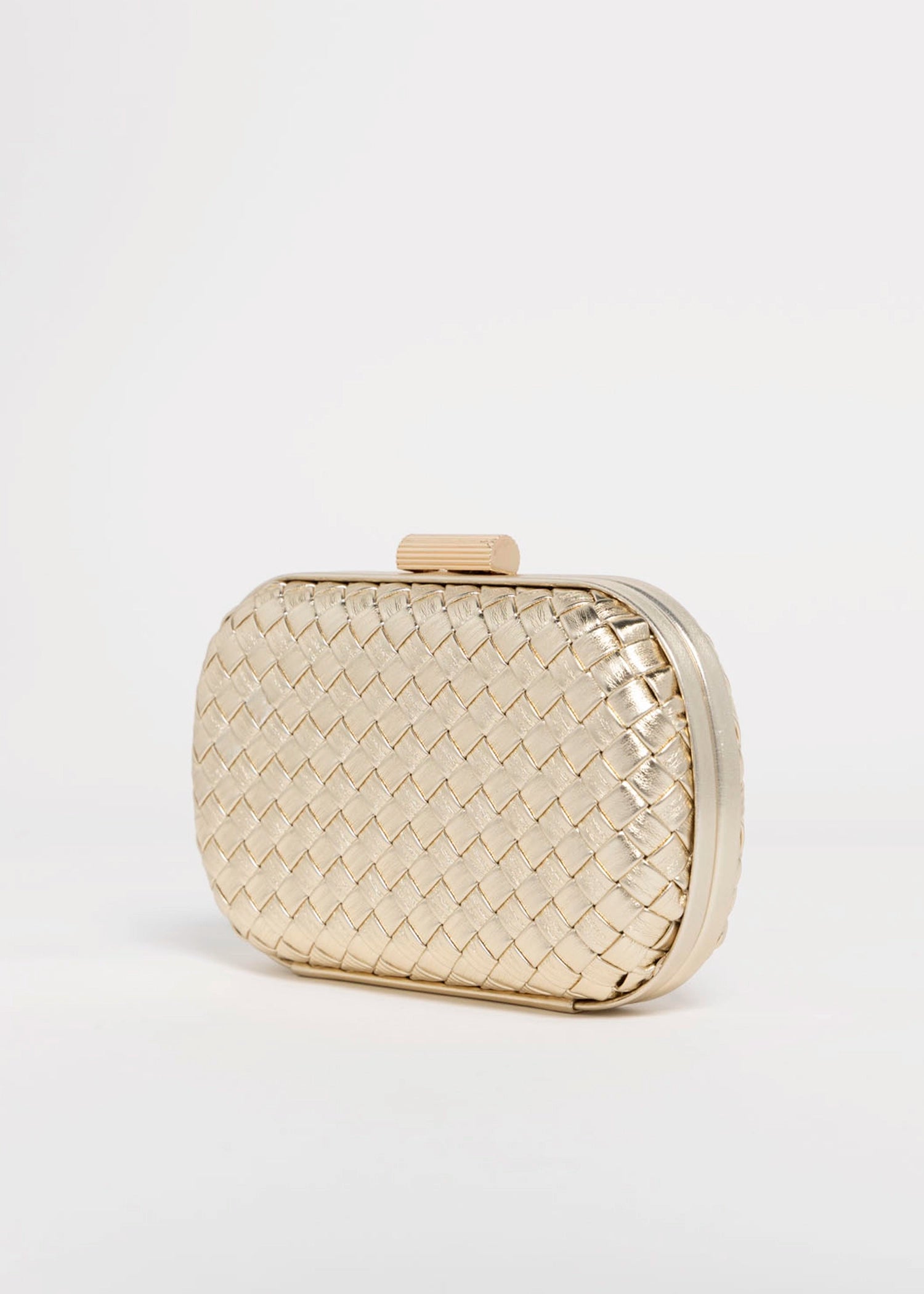 swatch_Gold urban expressions roslyn woven evening clutch