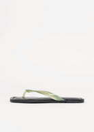 swatch_Green priscilla jelly thong sandal