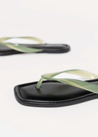 swatch_Green priscilla jelly thong sandal