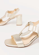 swatch_Platino Leather l'idea heeled leather sandal