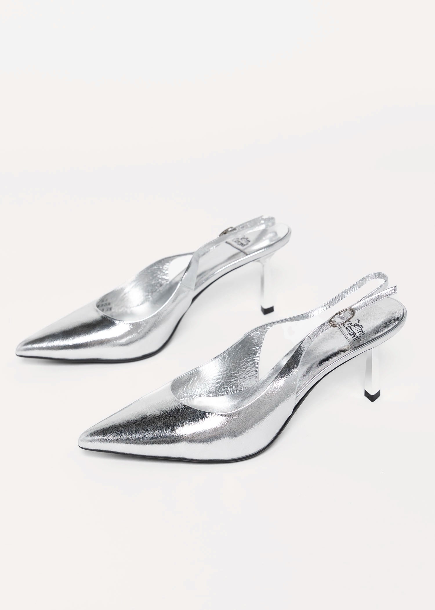 swatch_Silver jeffrey campbell gambling slingback pump