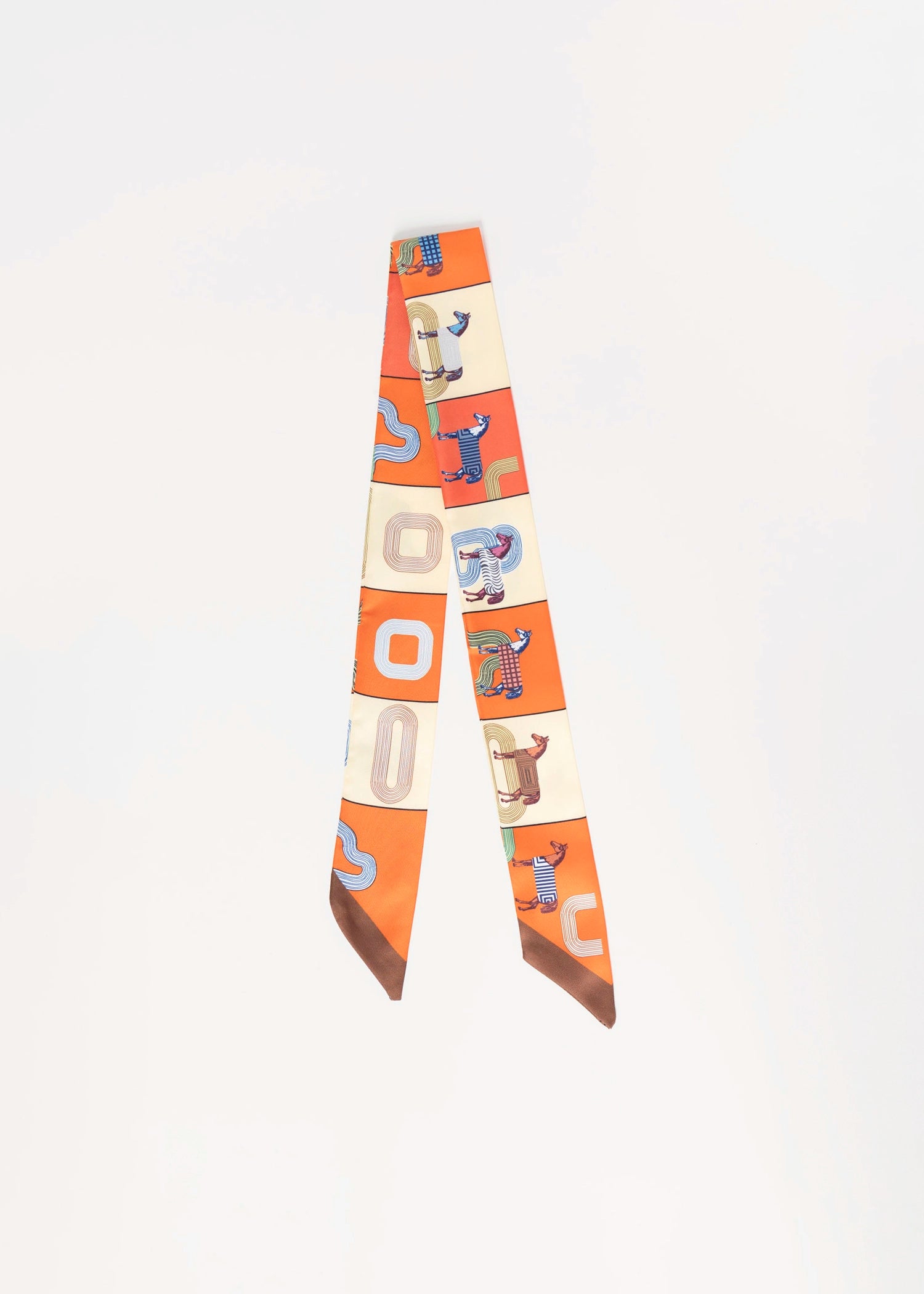 swatch_Horses twilly scarf