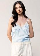 swatch_Light Blue sera satin and lace cami