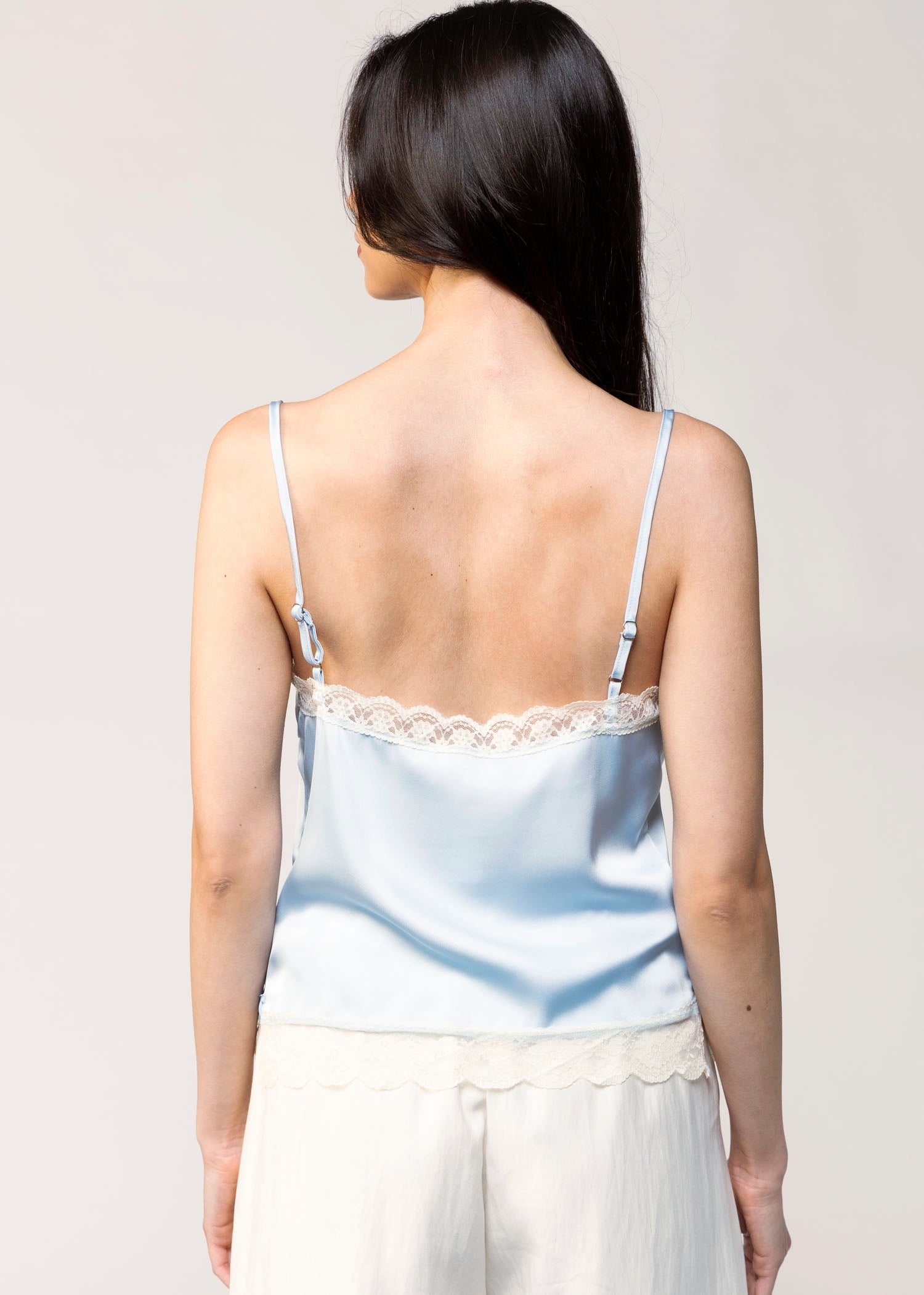 swatch_Light Blue sera satin and lace cami