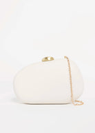 swatch_White oval evening clutch