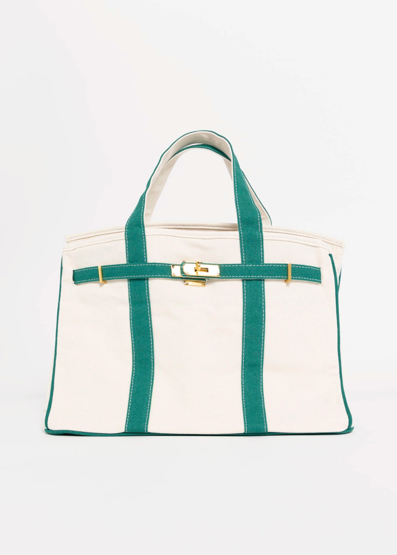 swatch_Green canvas boatkin tote bag