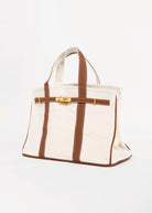 swatch_Brown canvas boatkin tote bag