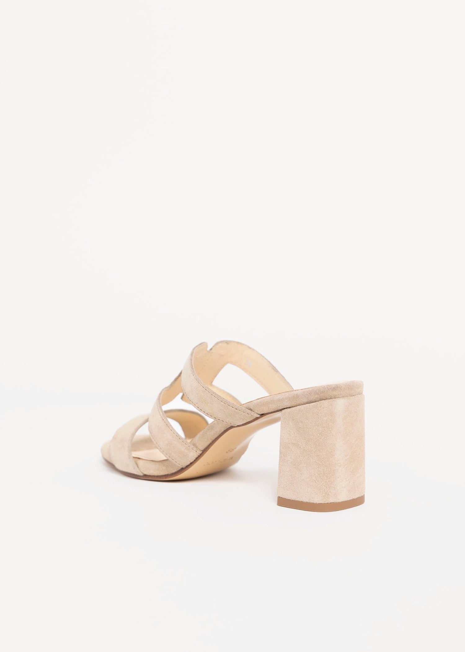 swatch_Sand Suede l'idea cutout heeled sandal