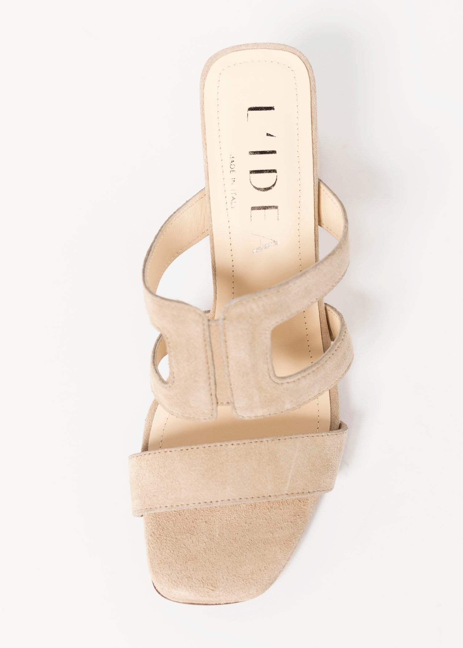 swatch_Sand Suede l'idea cutout heeled sandal