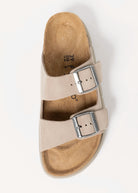 swatch_Taupe Suede birkenstock papillio arizona platform sandal