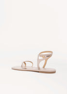 swatch_Taupe vegan leather charra flat sandal
