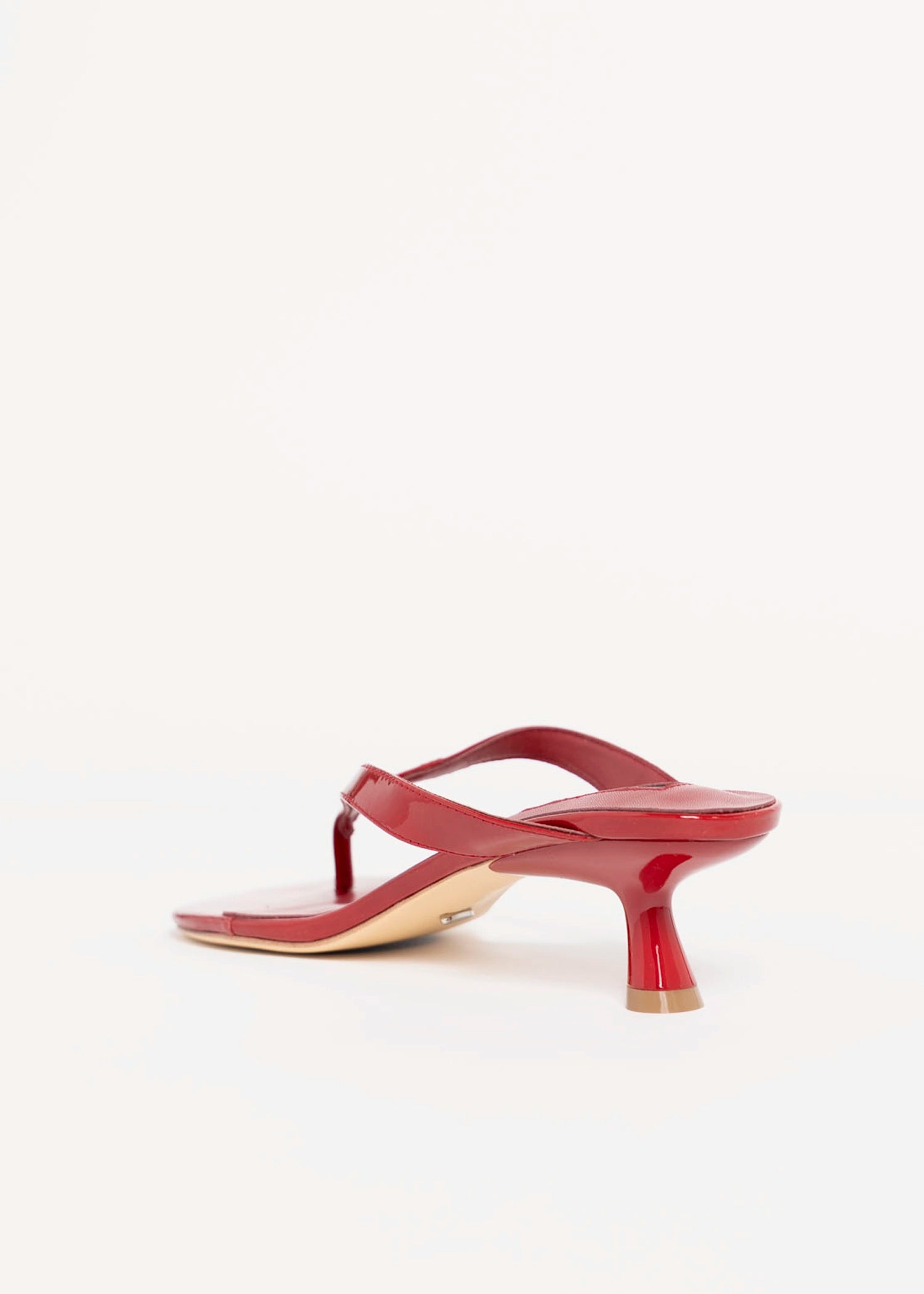 swatch_Scarlet Patent tony bianco krista thong sandal heeled sandals