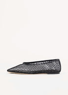 swatch_Black Mesh tony bianco buzz flat