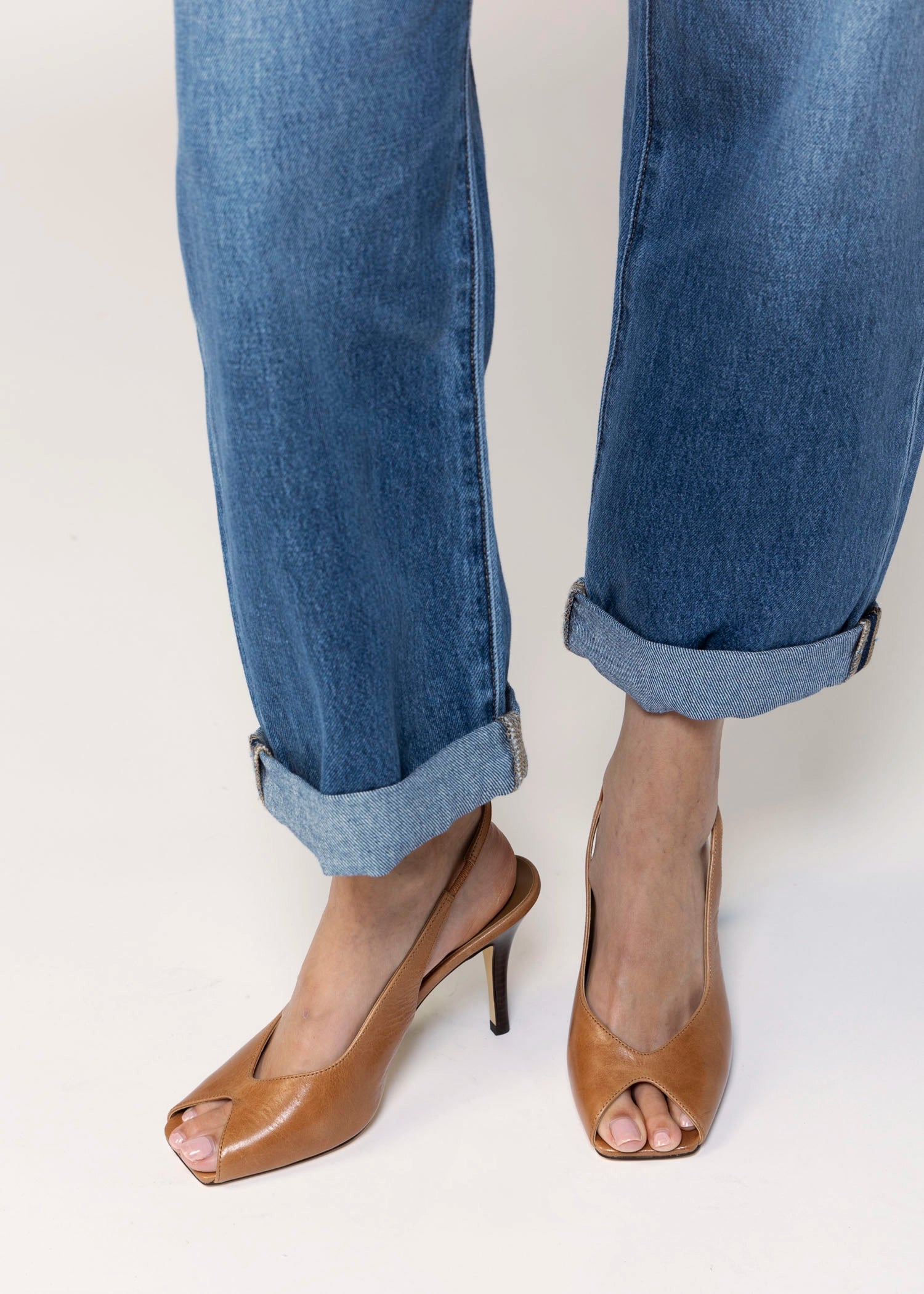 swatch_Tan Leather tony bianco peggy peep toe heel