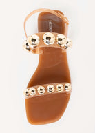 swatch_Caramel/Gold jeffrey campbell gumdrop jelly sandal
