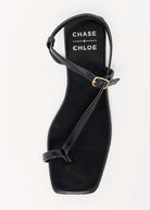 swatch_Black eve strappy flat sandal