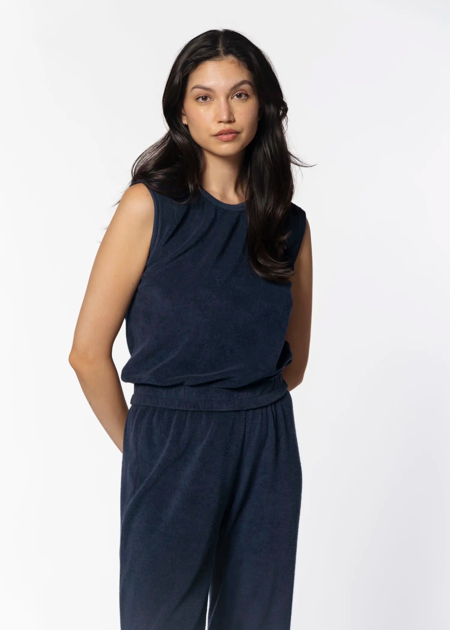 swatch_navy ellie terry tank apparel