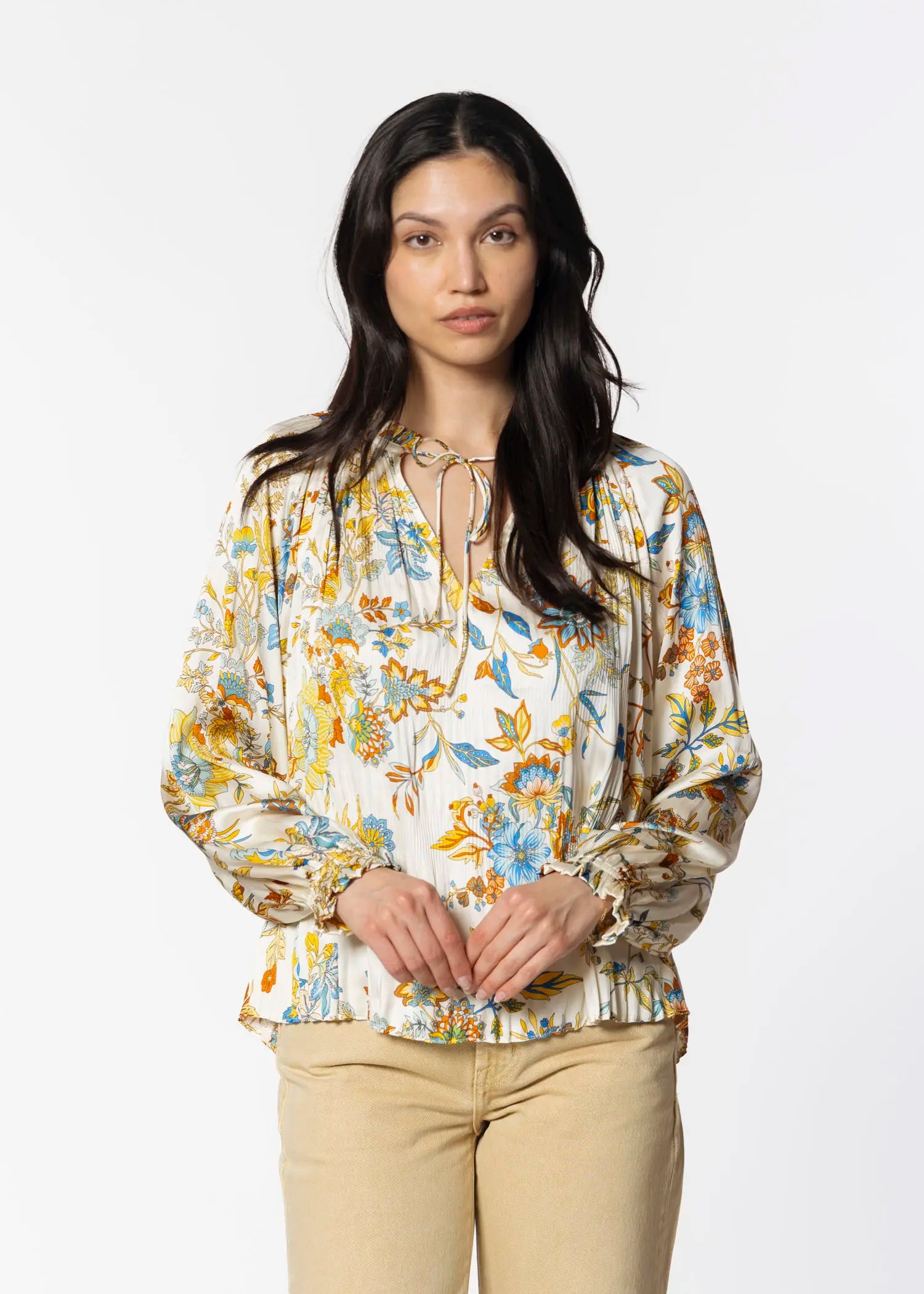 swatch_multi printed blouse apparel