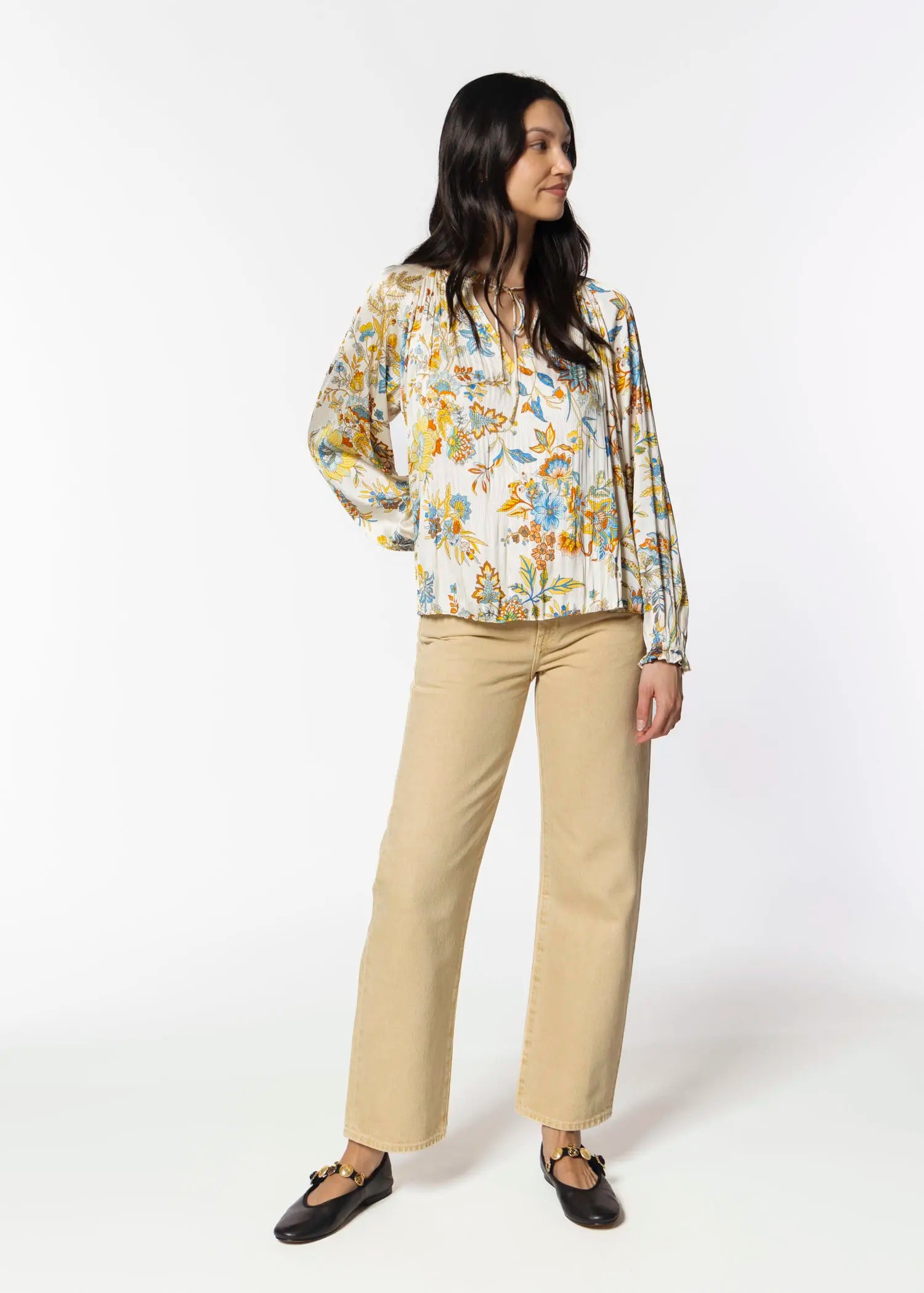swatch_multi printed blouse apparel