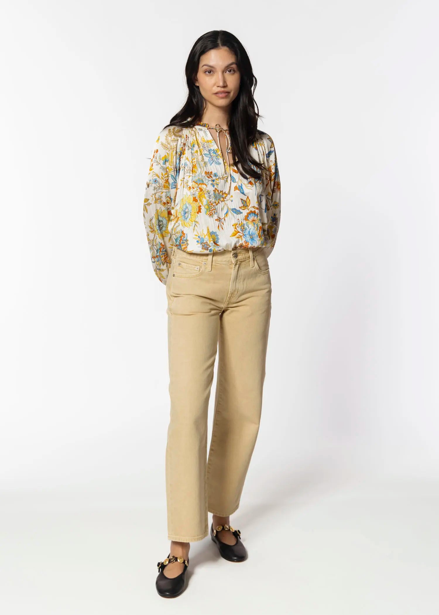 swatch_multi printed blouse apparel
