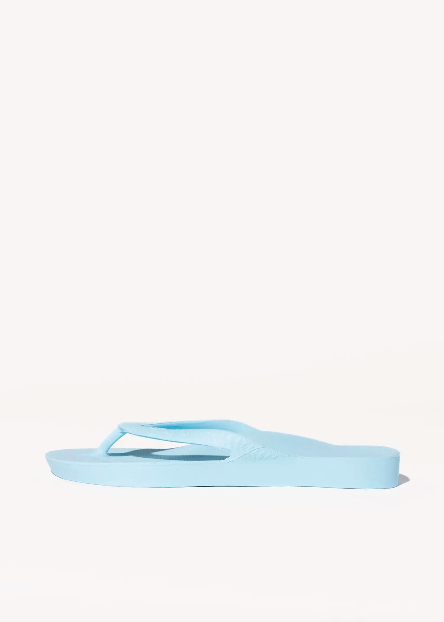 swatch_light blue arch support flip flop flat sandals