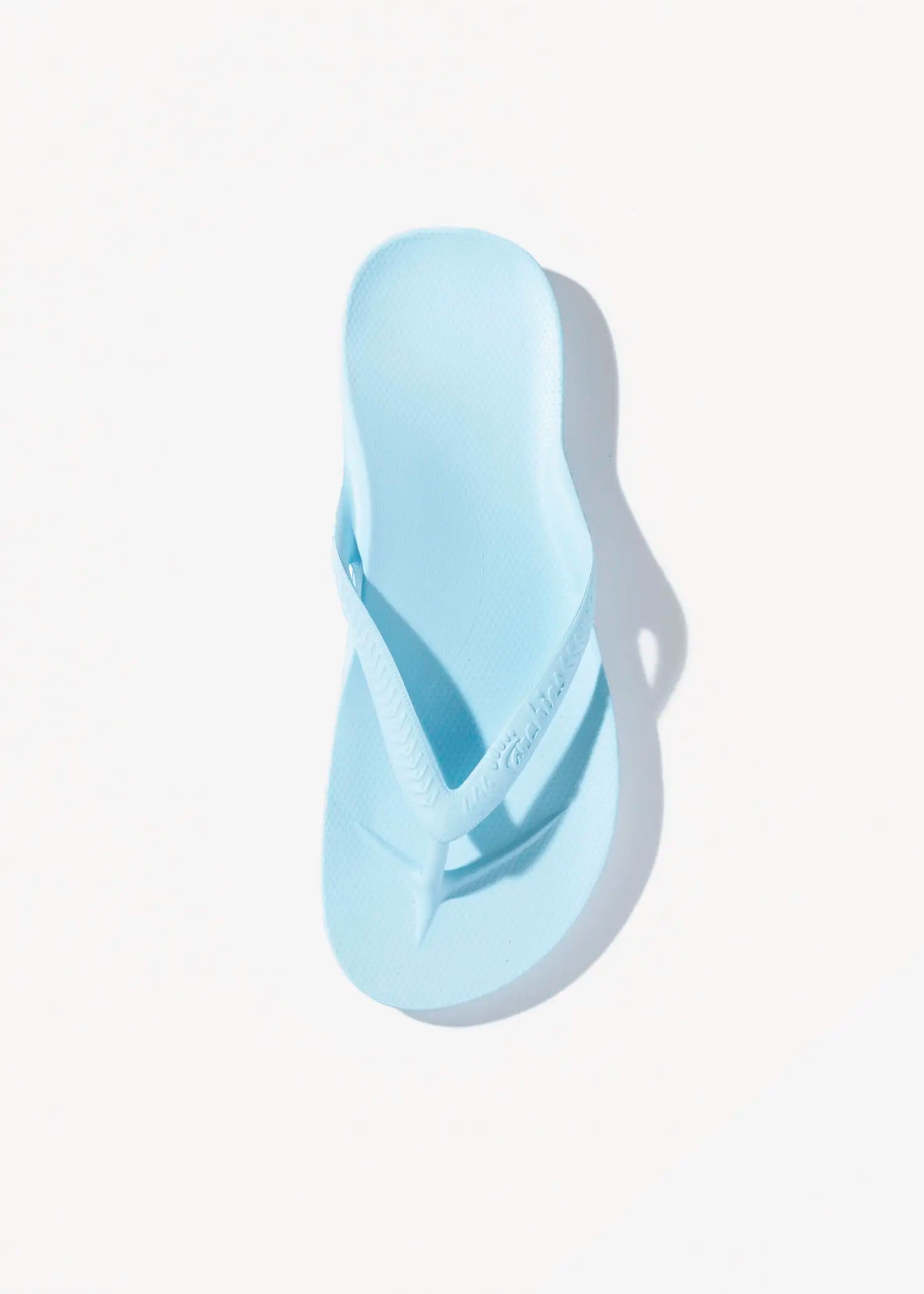 swatch_light blue arch support flip flop flat sandals