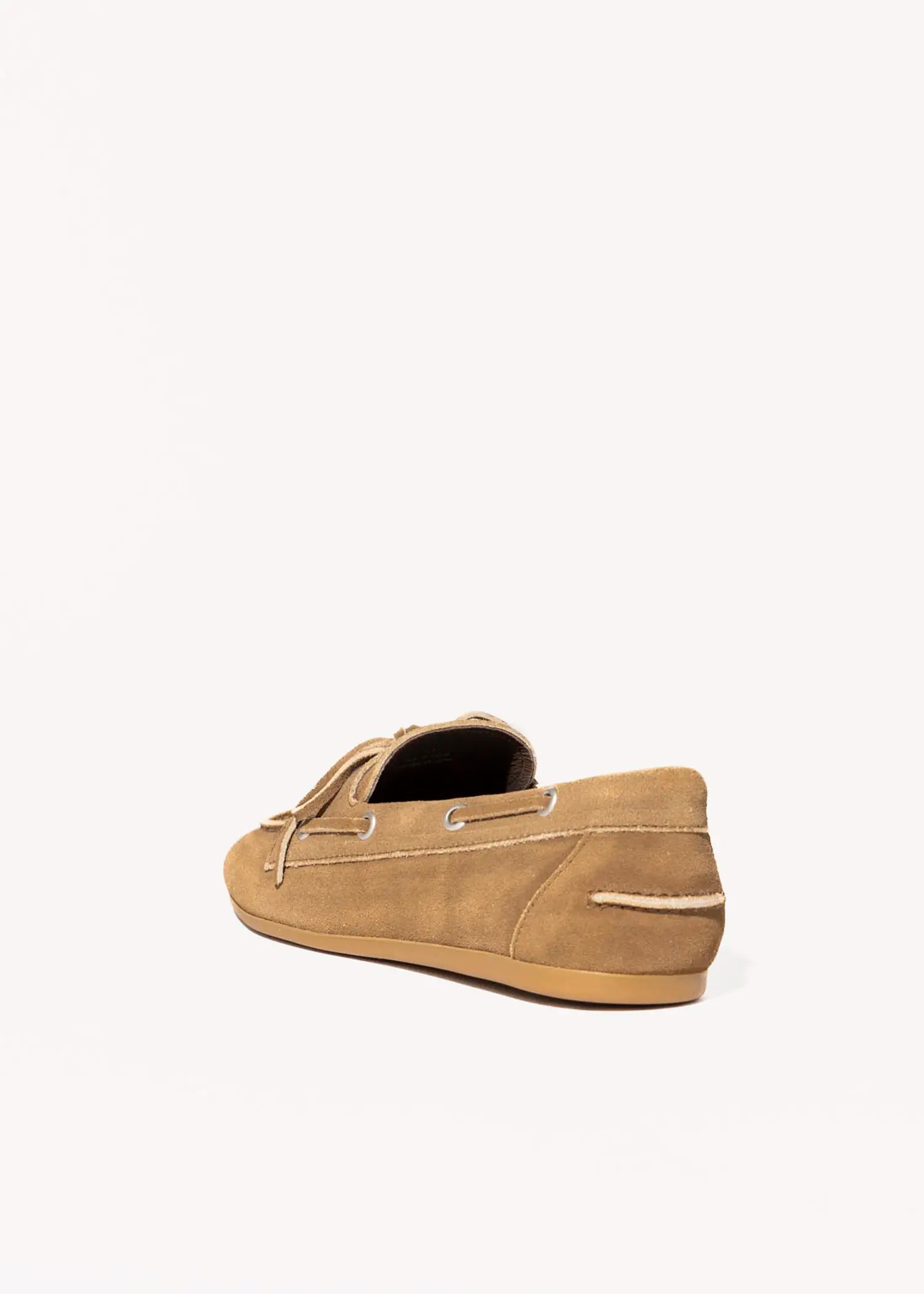 swatch_brown boast boat shoe flat shoes