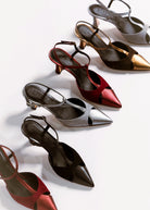 swatch_Grey/Steel l'idea pia leather pump