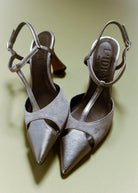 swatch_Grey/Steel l'idea pia leather pump