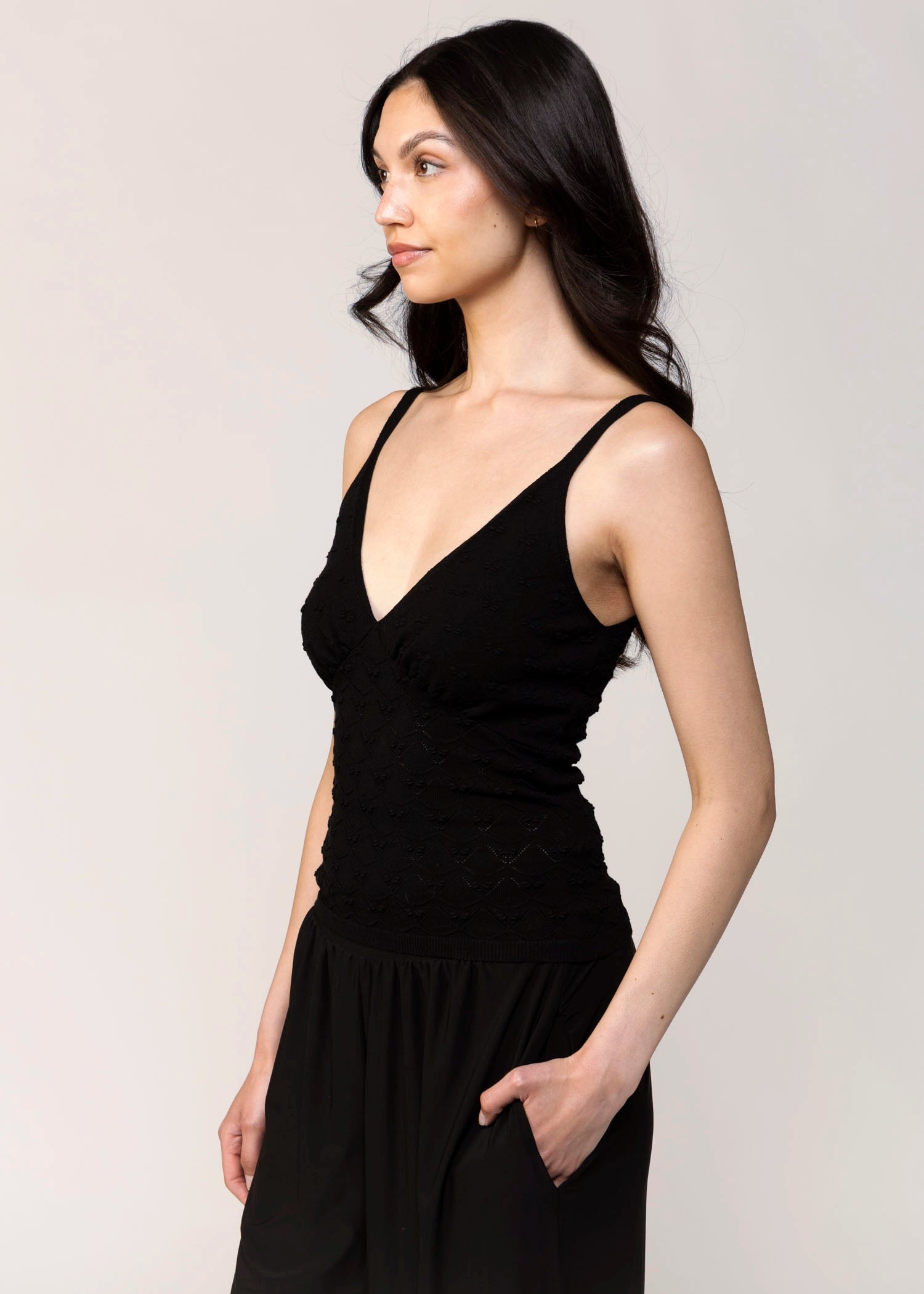 swatch_Black heartloom maxwell knit tank