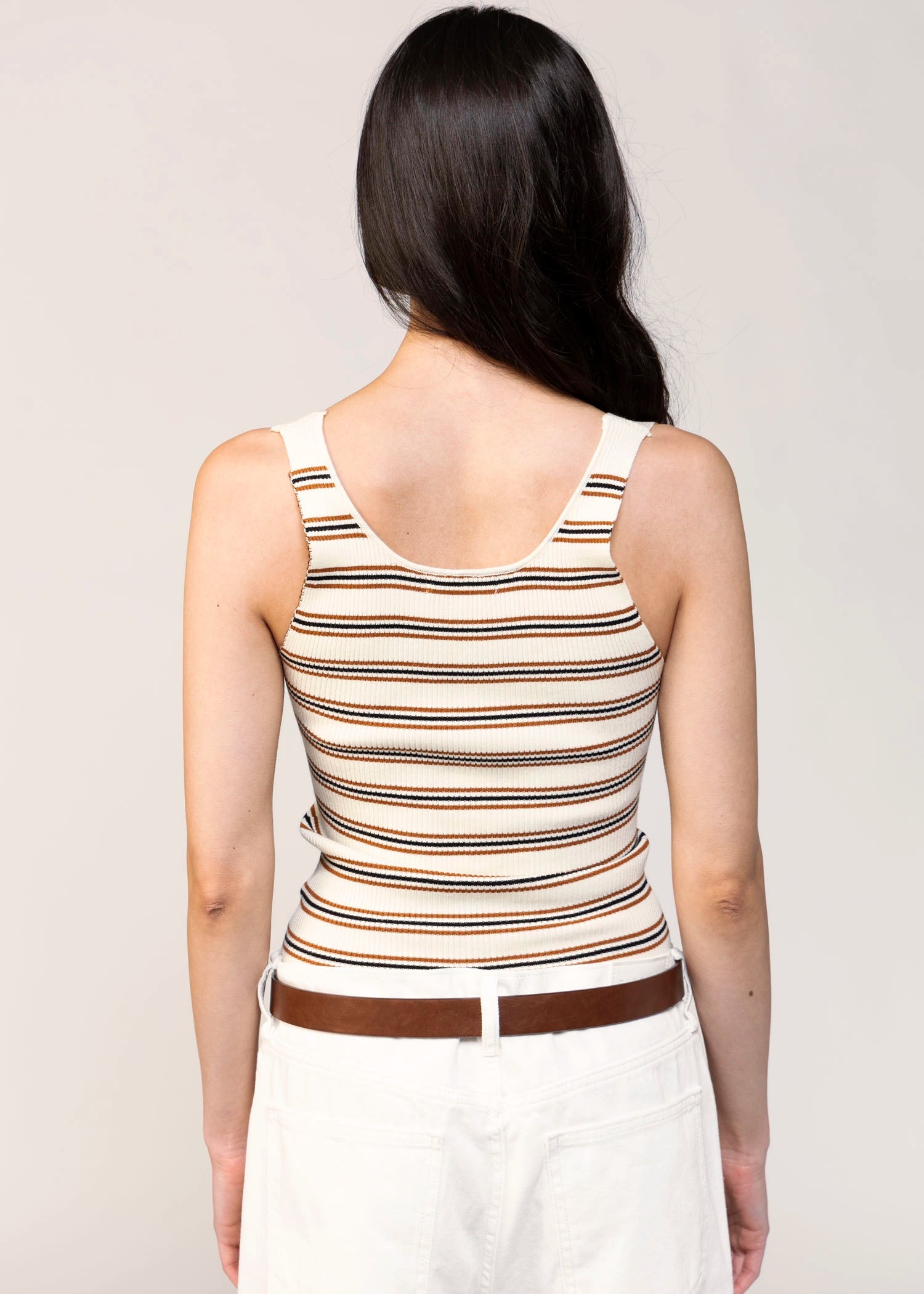 swatch_Ivory Stripe heartloom tess striped vneck tank