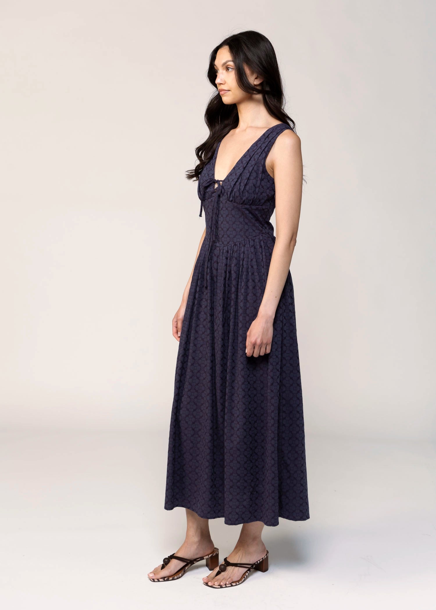 swatch_Navy heartloom stasia dress