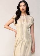 swatch_Taupe linen midi dress