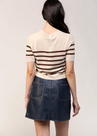 swatch_Navy central park west rusty mini skirt