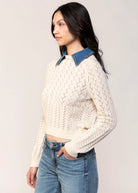 swatch_Ivory central park west hazel collared sweater