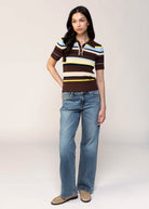 swatch_Brown Stripe central park west marlon polo