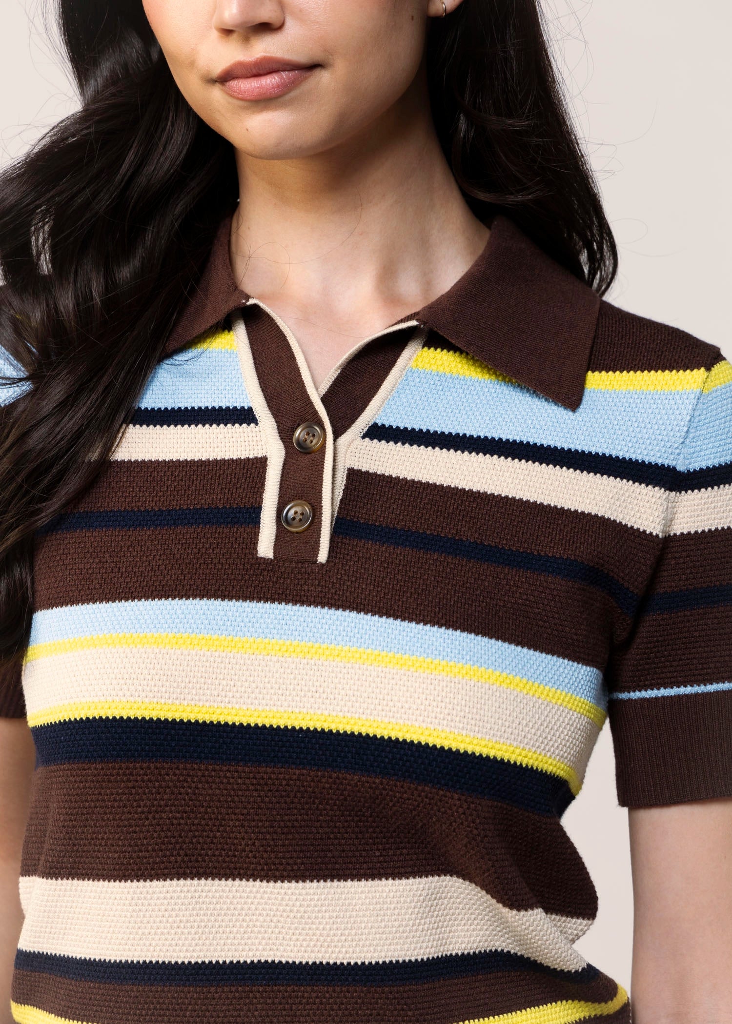 swatch_Brown Stripe central park west marlon polo