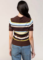 swatch_Brown Stripe central park west marlon polo
