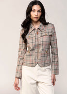 swatch_Brown Plaid central park west dean plaid jacket