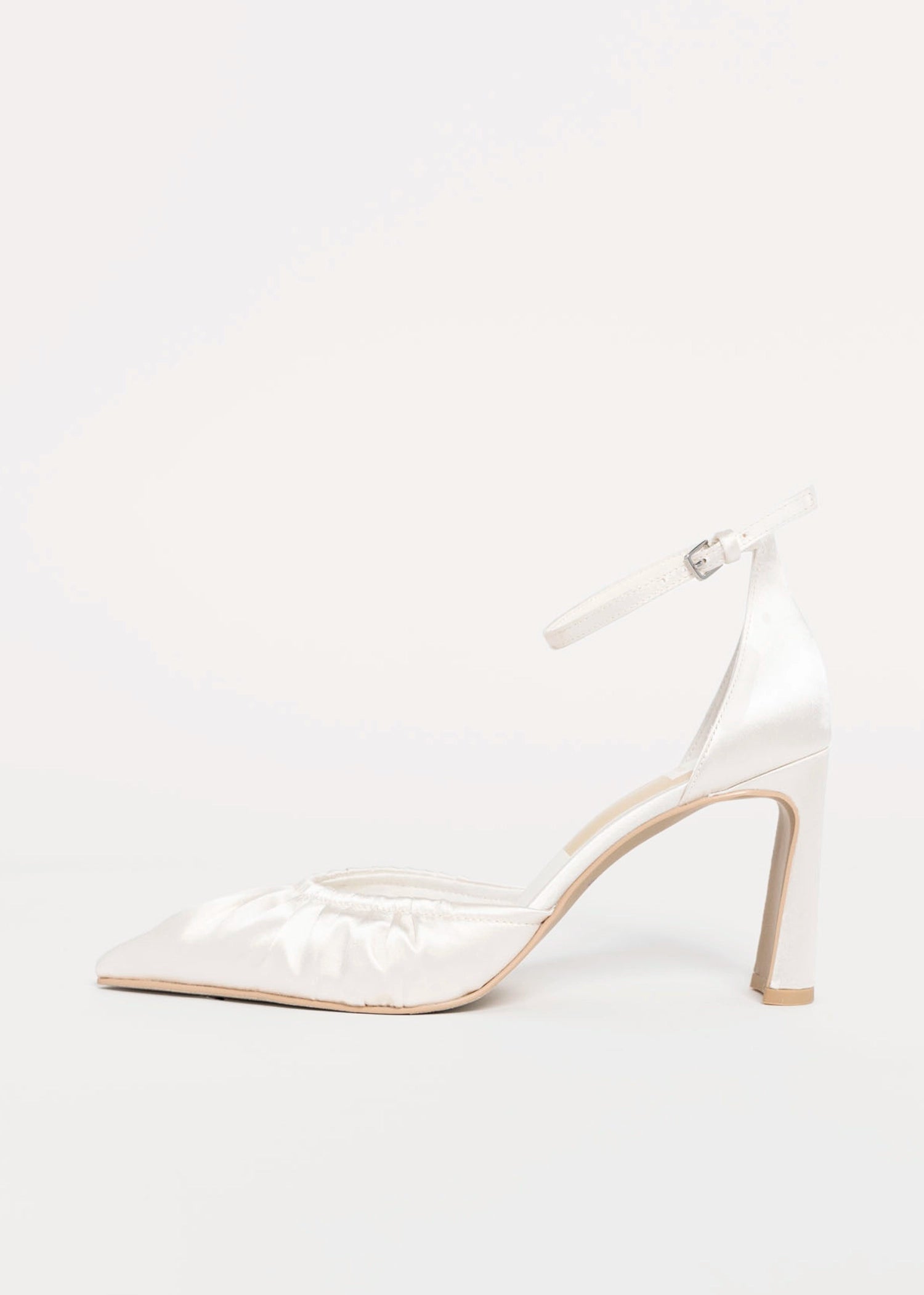 swatch_Ivory Satin dolce vita kylo rushed satin pump