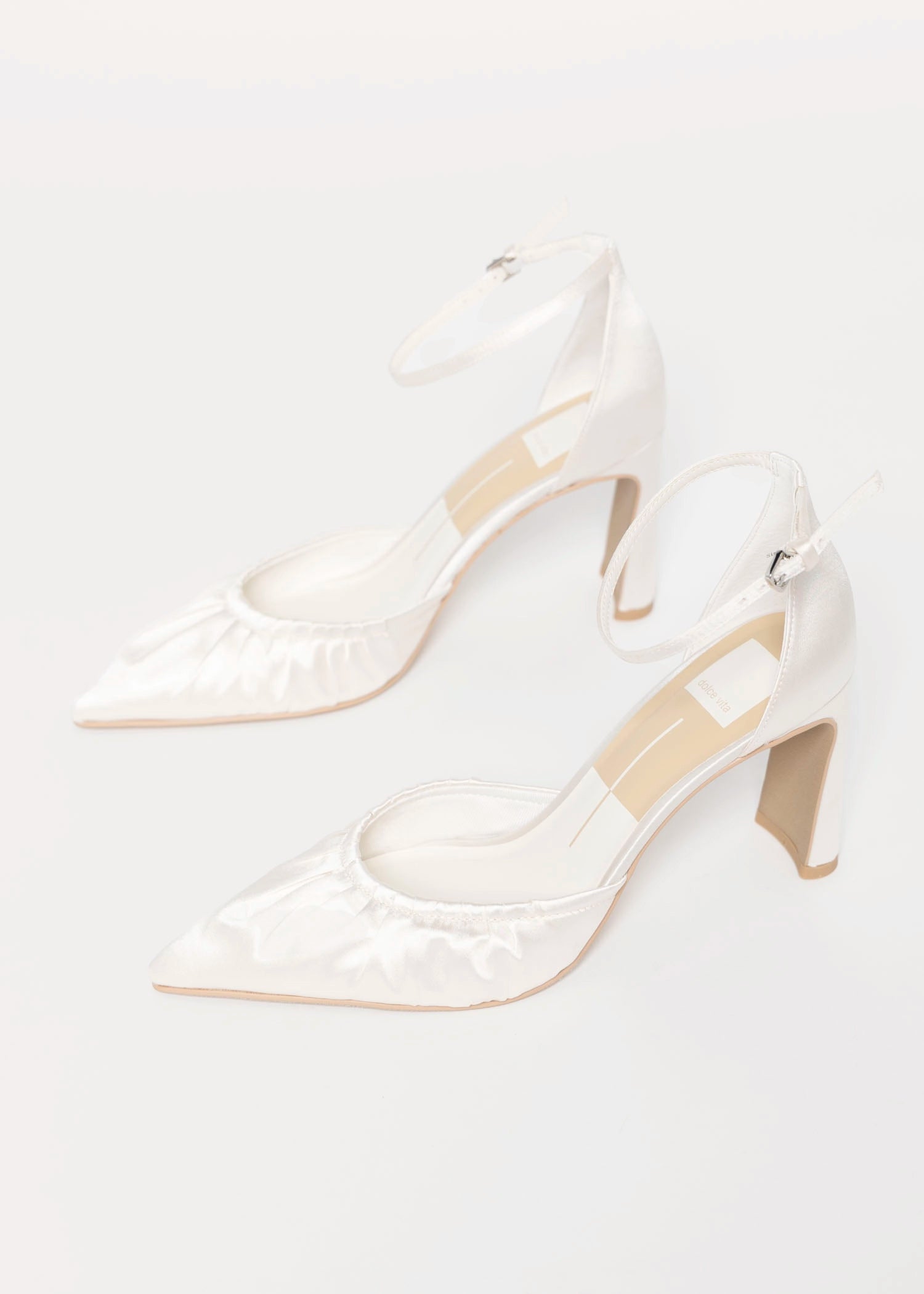swatch_Ivory Satin dolce vita kylo rushed satin pump